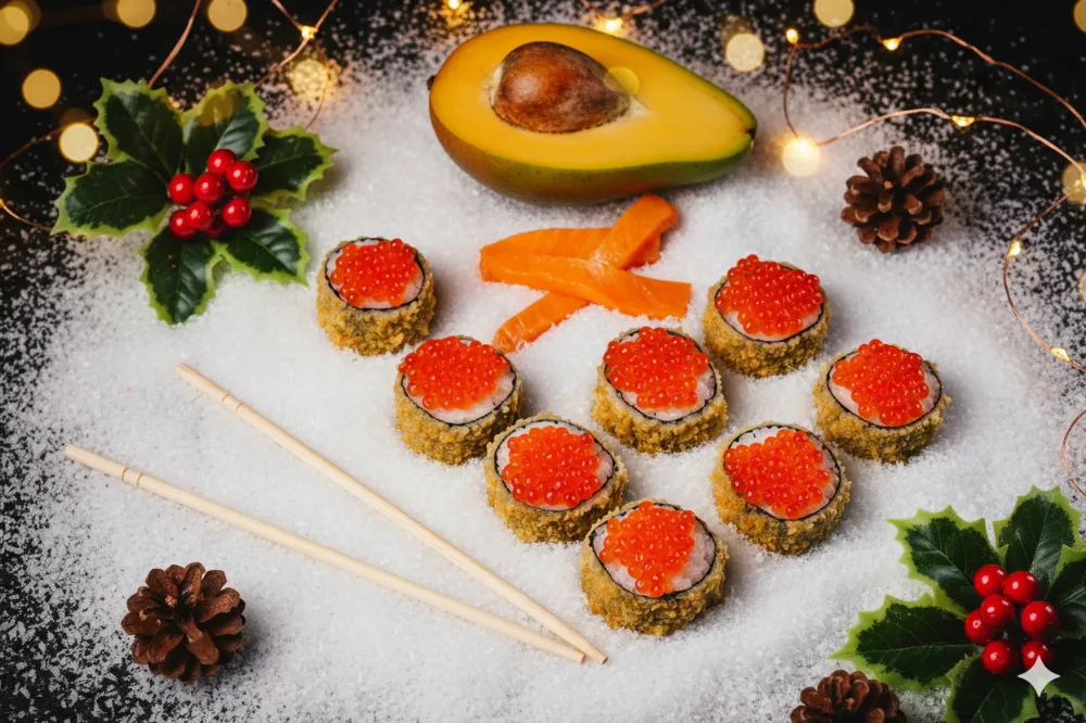 Темпура-люкс с икрой